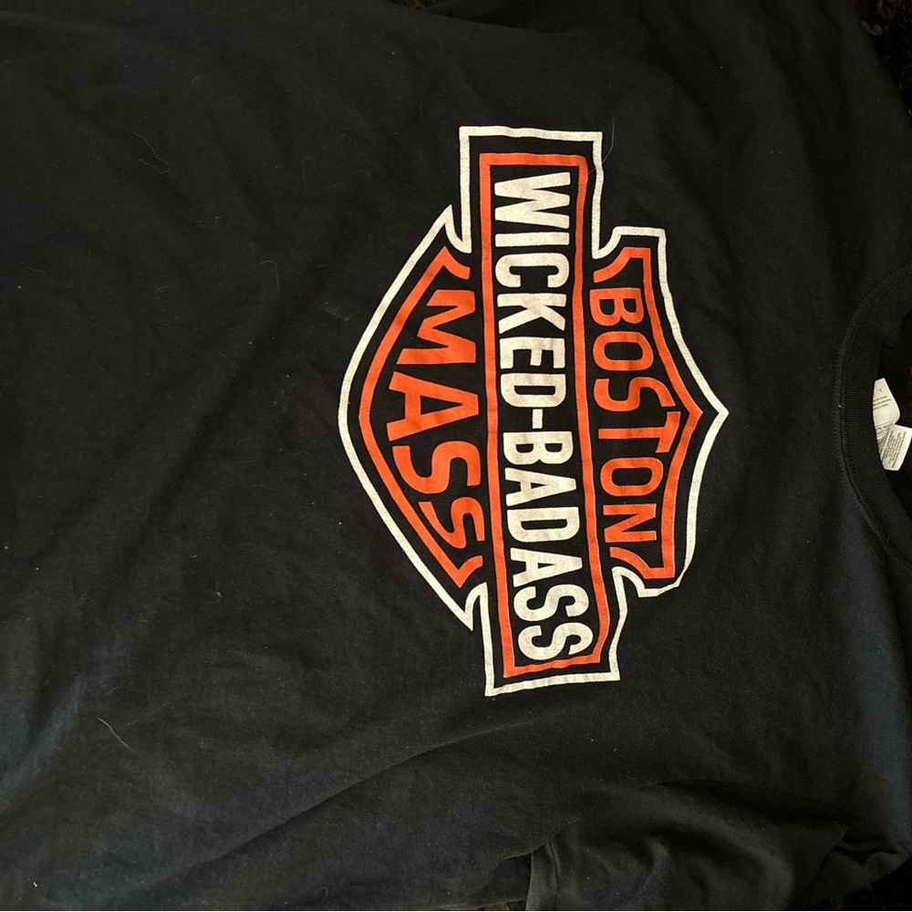 Boston Wicked Badass Black T-Shirt
